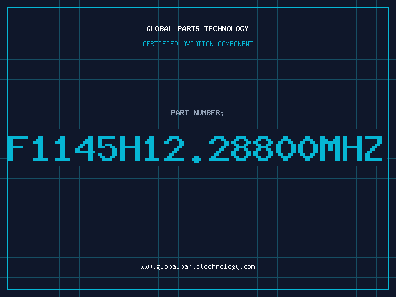 Aviation Part F1145H12.28800MHZ