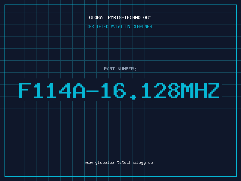 Aviation Part F114A-16.128MHZ