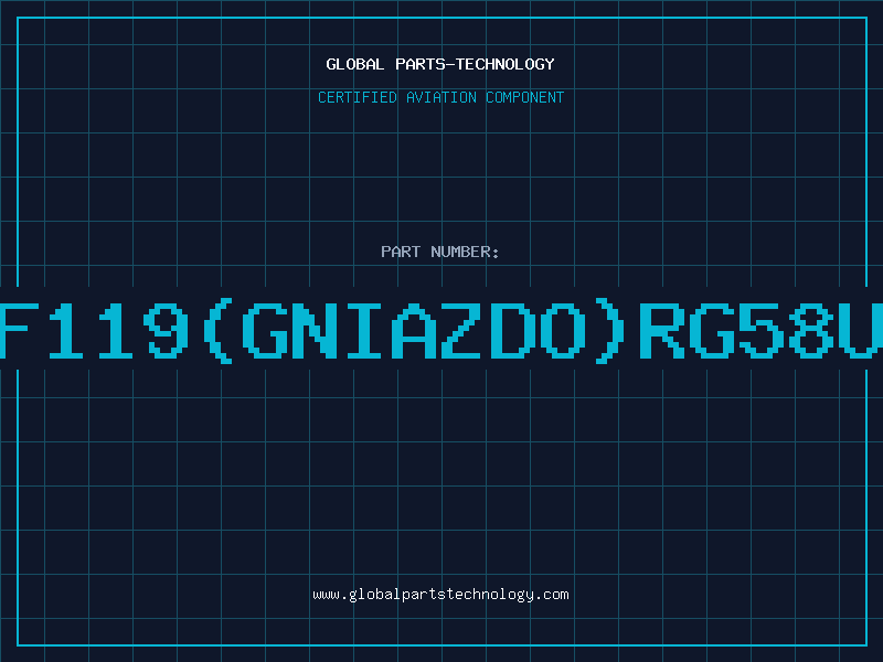 Aviation Part F119(gniazdo)RG58U