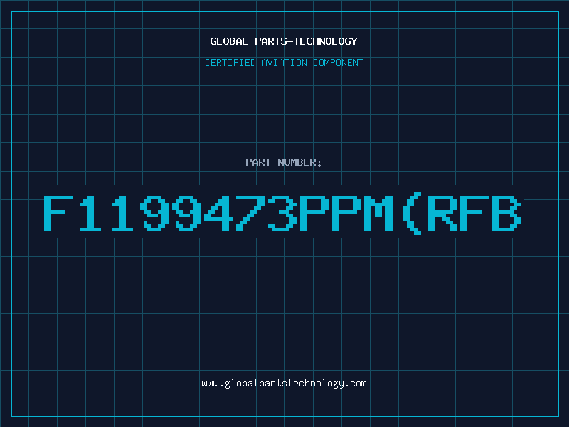 Aviation Part F1199473PPM(RFB