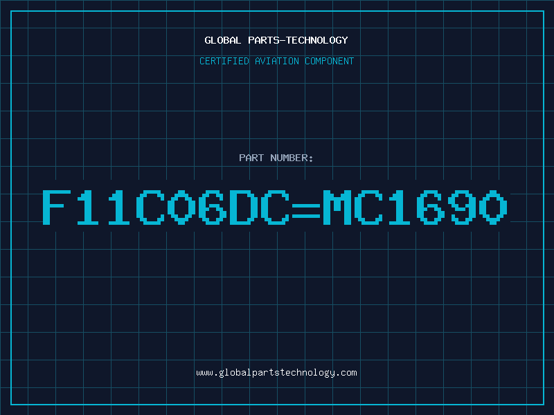 Aviation Part F11C06DCMC1690