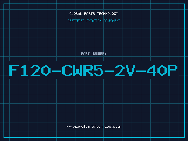Aviation Part F120-CWR5-2V-40P
