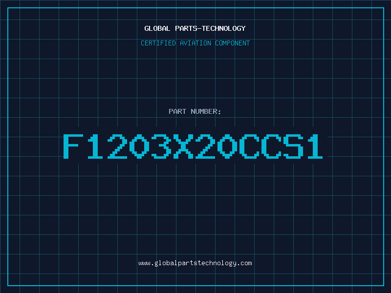 Aviation Part F1203X20CCS1