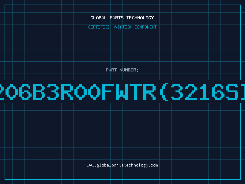 Aviation Part F1206B3R00FWTR(3216SIZE