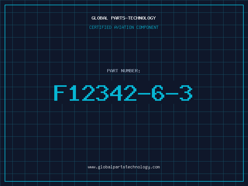 Aviation Part F12342-6-3