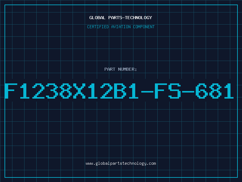 Aviation Part F1238X12B1-FS-681