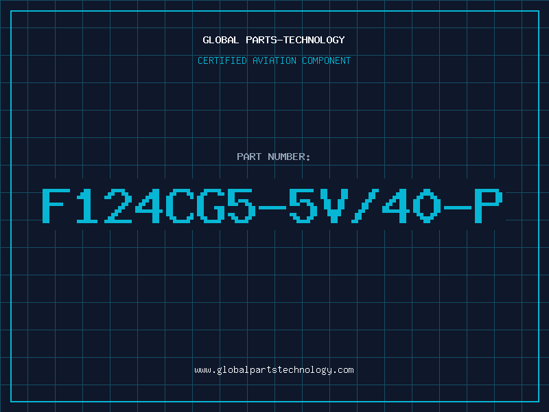 Aviation Part F124CG5-5V/40-P