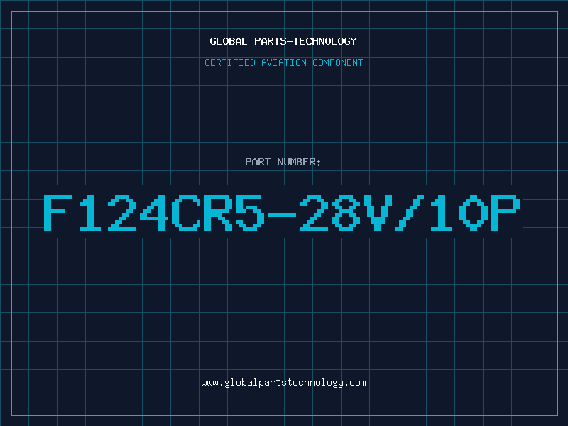 Aviation Part F124CR5-28V/10P