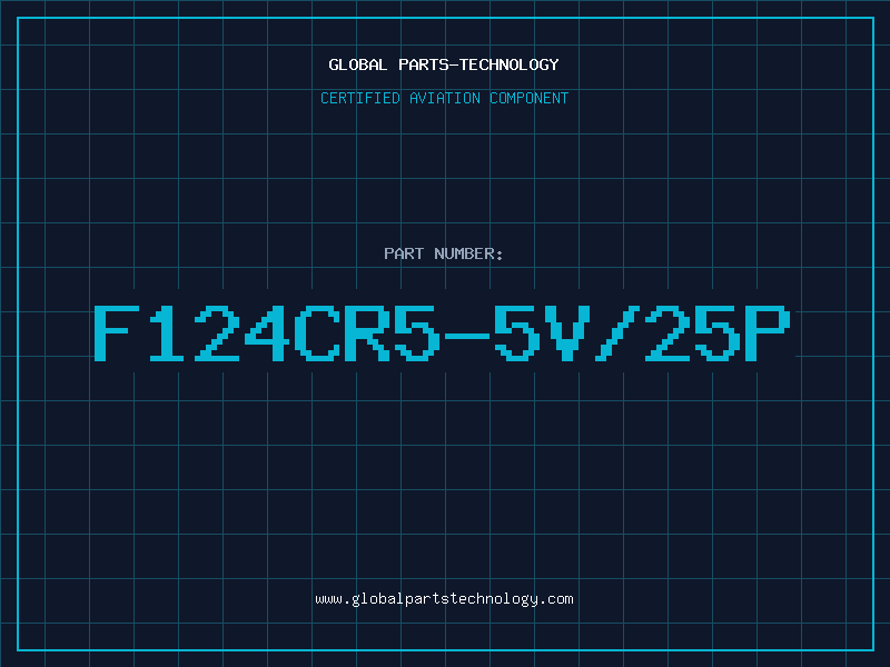 Aviation Part F124CR5-5V/25P