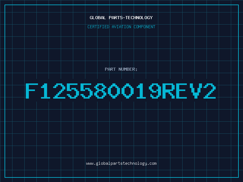 Aviation Part F125580019REV2