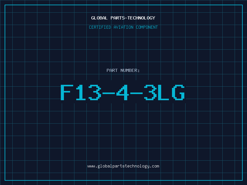 Aviation Part F13-4-3LG