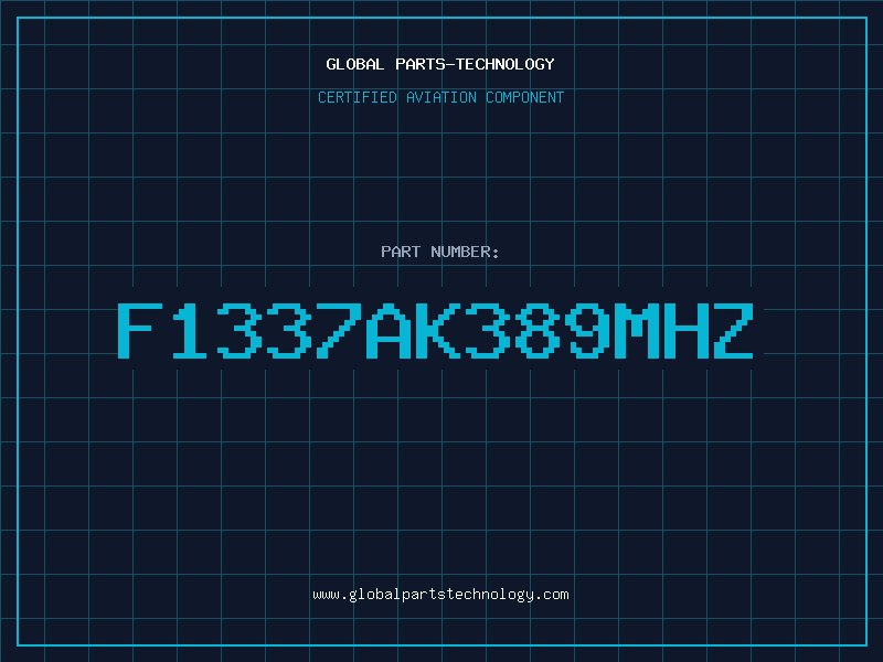 Aviation Part F1337AK389MHz