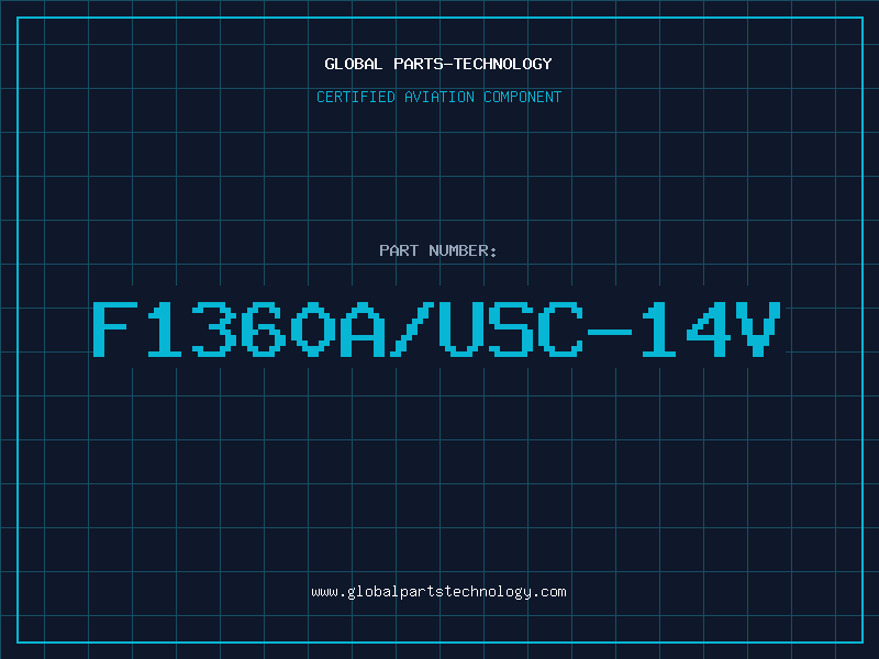 Aviation Part F1360A/USC-14V