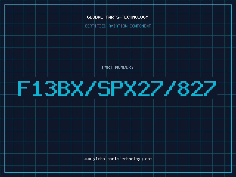 Aviation Part F13BX/SPX27/827