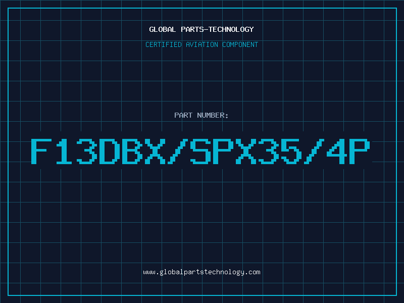 Aviation Part F13DBX/SPX35/4P