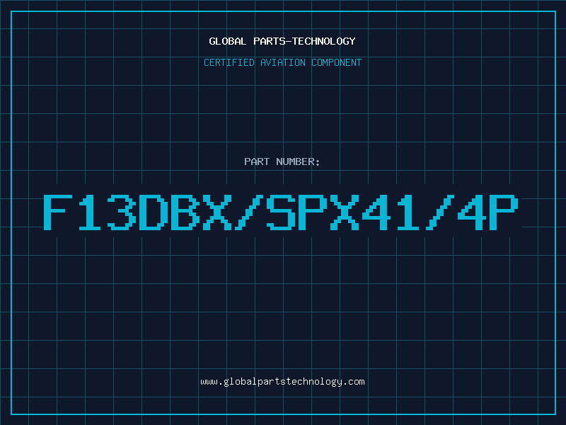 Aviation Part F13DBX/SPX41/4P