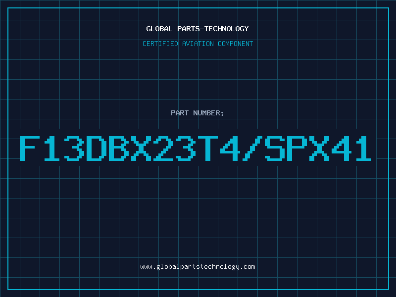 Aviation Part F13DBX23T4/SPX41