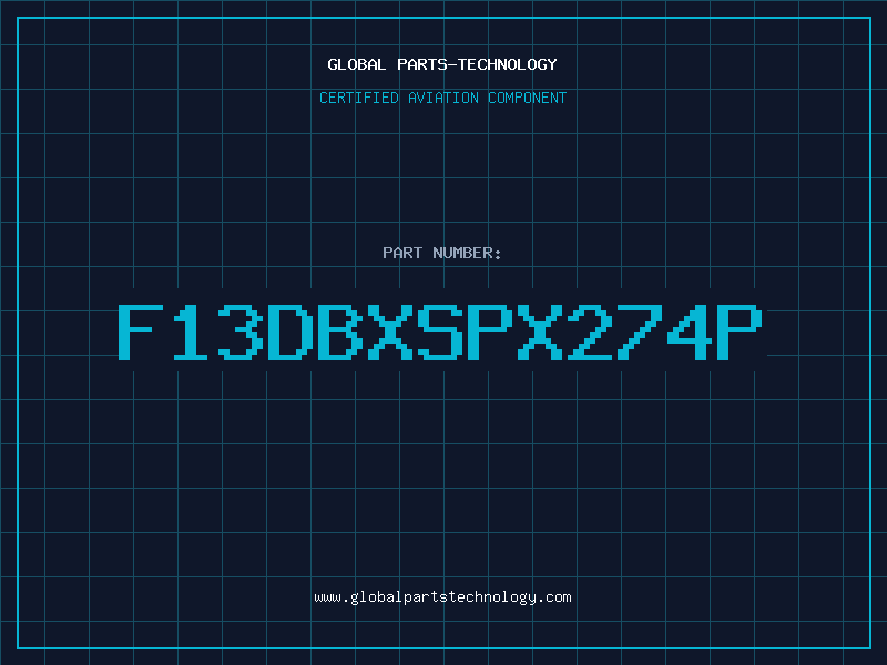 Aviation Part F13DBXSPX274P