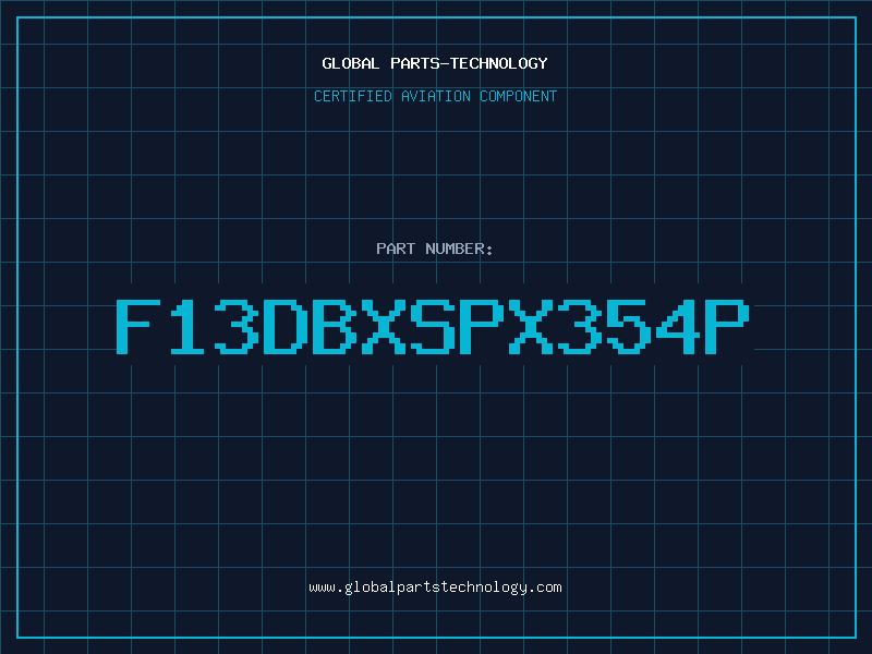 Aviation Part F13DBXSPX354P