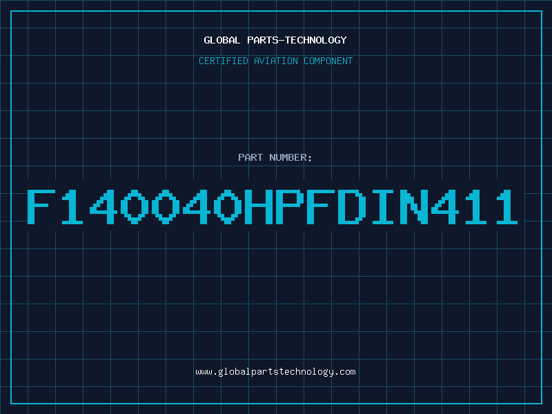 Aviation Part F140040HPFDIN411