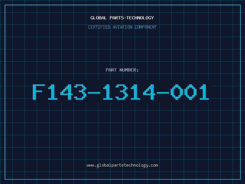 Aviation Part F143-1314-001