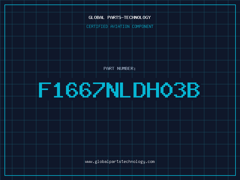 Aviation Part F1667NLDH03B