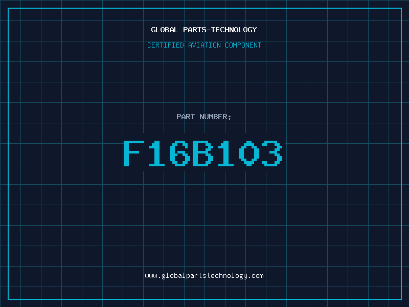 Aviation Part F16B103