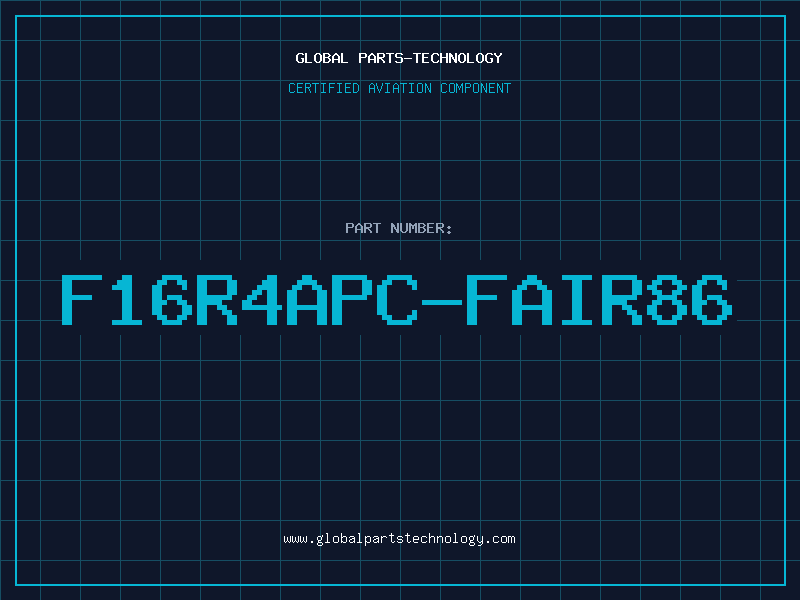 Aviation Part F16R4APC-FAIR86