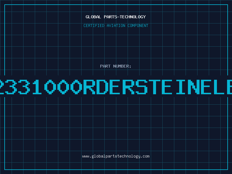 Aviation Part F17102331000RDERSTEINELECTRON