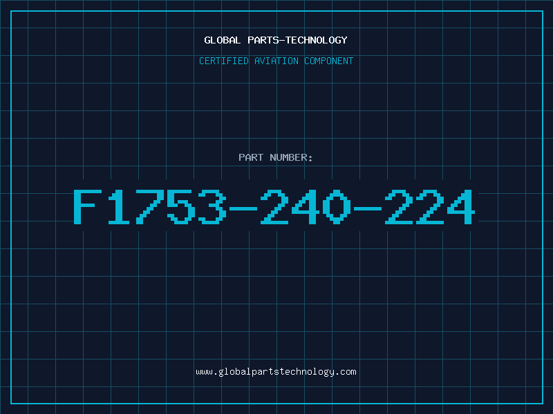 Aviation Part F1753-240-224