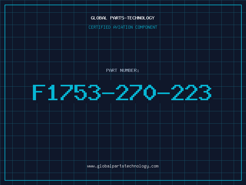 Aviation Part F1753-270-223
