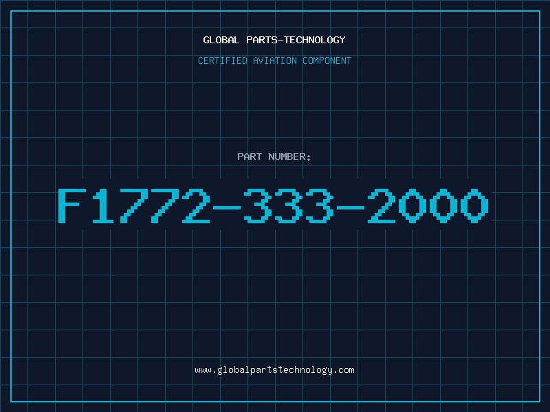 Aviation Part F1772-333-2000