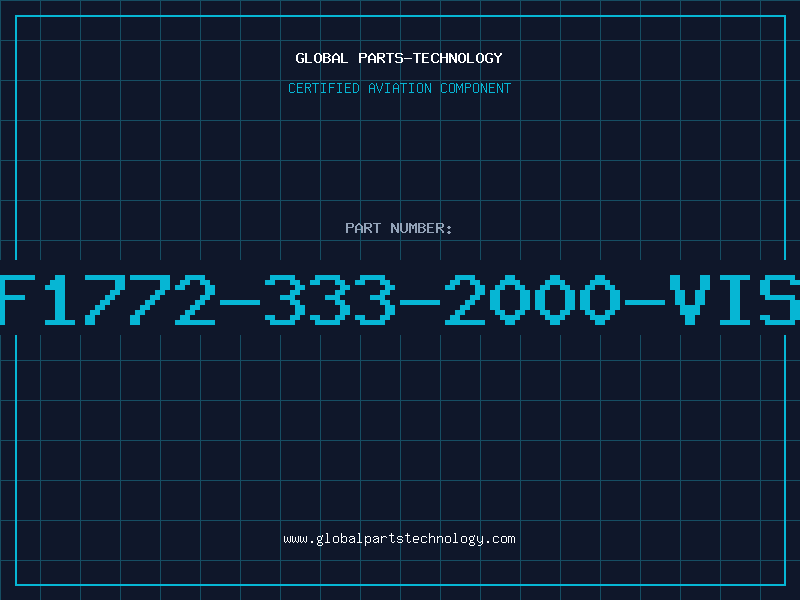 Aviation Part F1772-333-2000-VIS