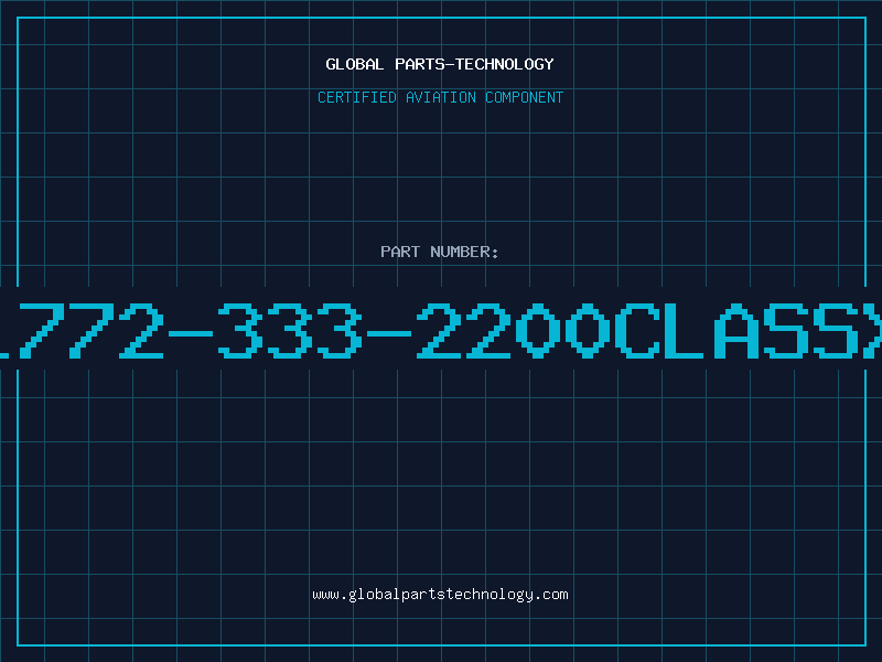 Aviation Part F1772-333-2200CLASSX2