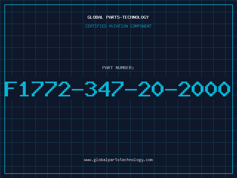 Aviation Part F1772-347-20-2000