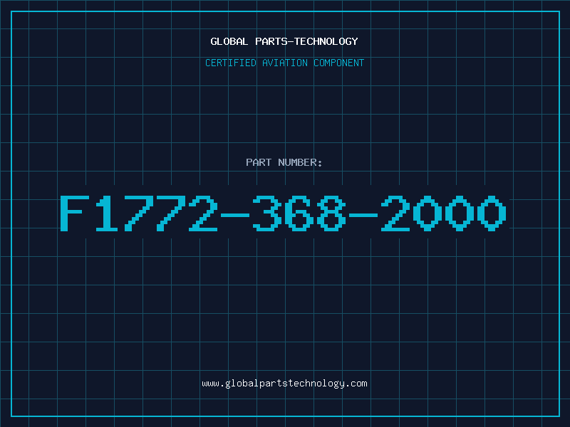 Aviation Part F1772-368-2000