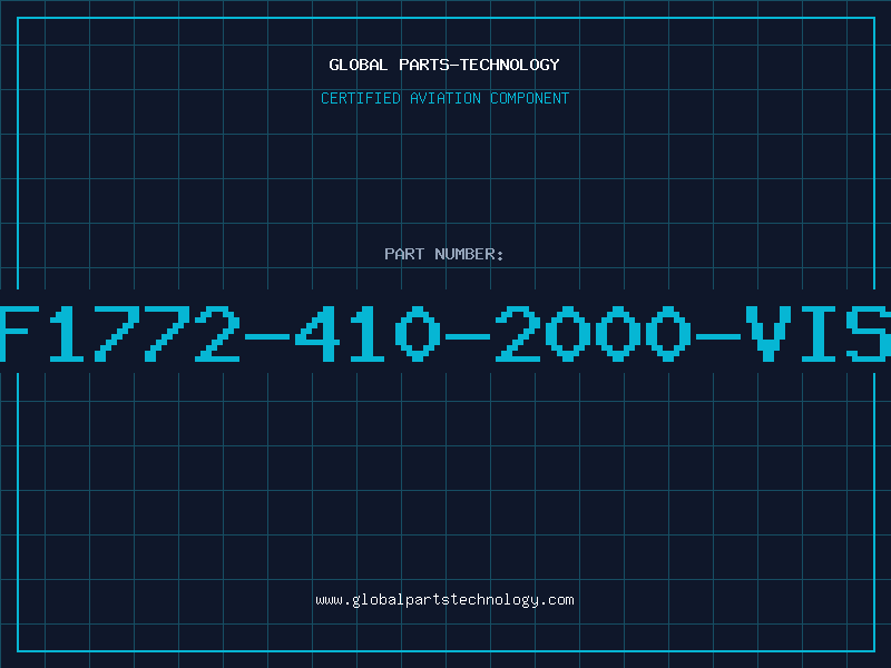 Aviation Part F1772-410-2000-VIS