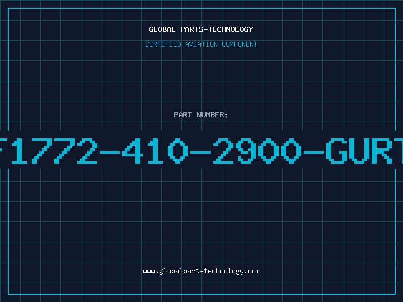 Aviation Part F1772-410-2900-GURT