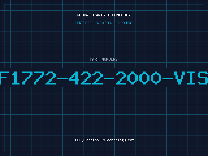 Aviation Part F1772-422-2000-VIS