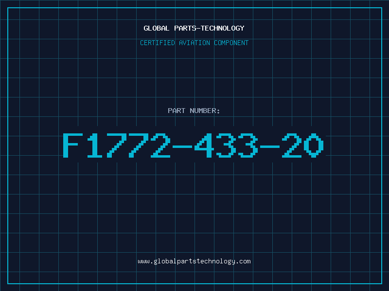 Aviation Part F1772-433-20