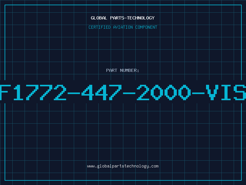 Aviation Part F1772-447-2000-VIS