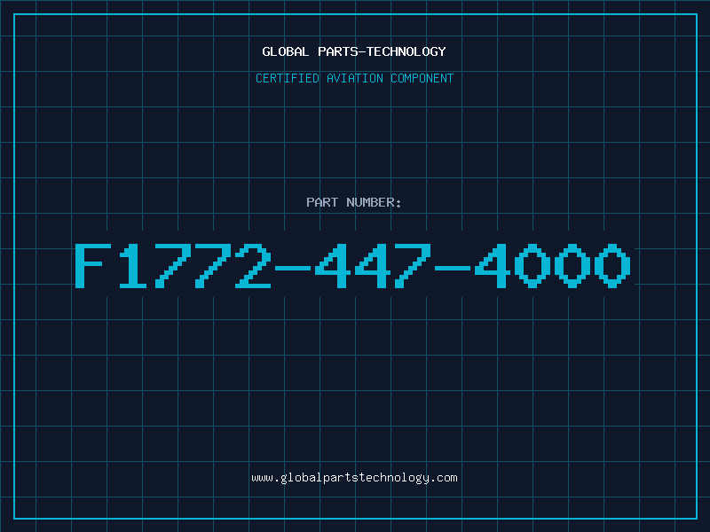 Aviation Part F1772-447-4000