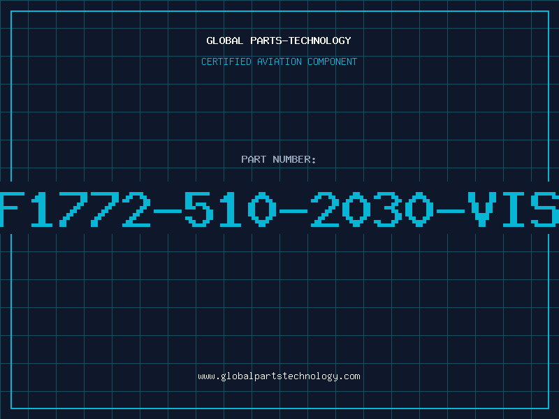 Aviation Part F1772-510-2030-VIS