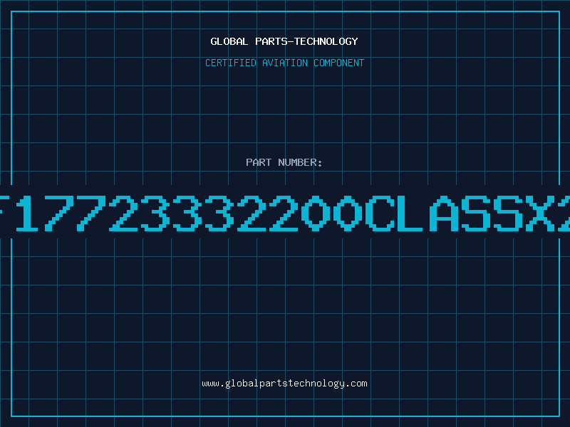 Aviation Part F17723332200CLASSX2