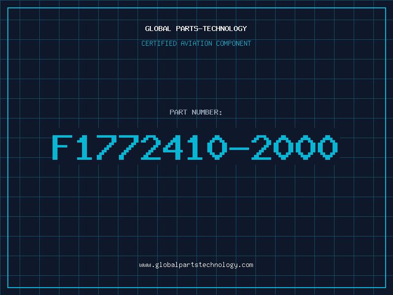 Aviation Part F1772410-2000
