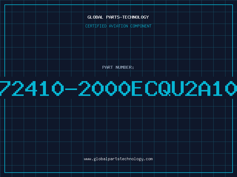 Aviation Part F1772410-2000ECQU2A104MV