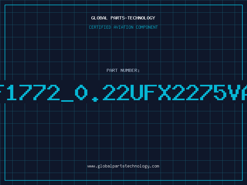 Aviation Part F1772_0.22UFX2275VA
