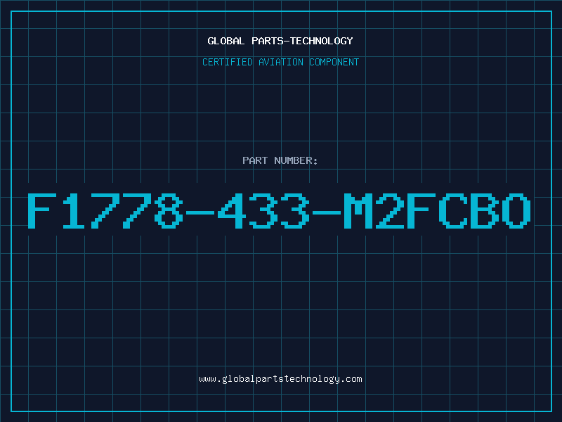 Aviation Part F1778-433-M2FCBO