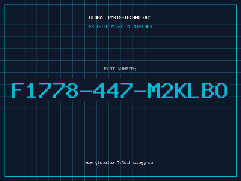 Aviation Part F1778-447-M2KLBO