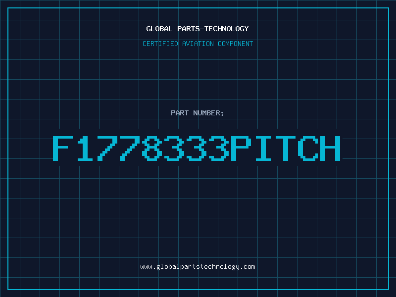 Aviation Part F1778333PITCH